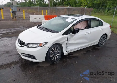 2015 Honda Civic Ex-L z USA, uszkodzony, nr VIN 19XFB2F97FE022552